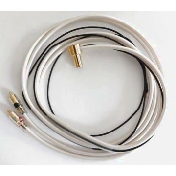 Tonearm Stereo cable, DIN-RCA Right Angle, 1.5 m